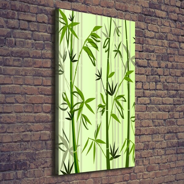 Vertikální Moderní fotoobraz canvas na rámu Bambus ocv-81290277