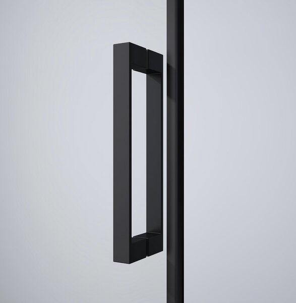 Gelco Gelco, DRAGON BLACK obdélníková sprchová zástěna 1100x800mm L/P varianta, GD4611B-01