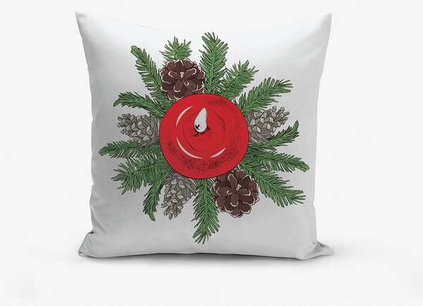 XPOSE® Set povlaků na polštář SVÍČKY 40x40 cm - set 4ks