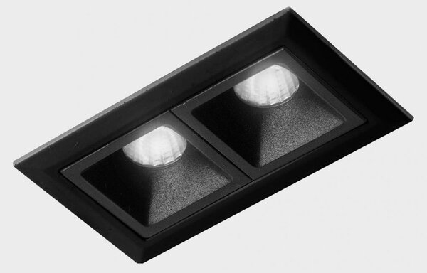 KHL K51300.02.RF.BK-BK.45.ST.9.30 NSES zapuštěné svítidlo s rámečkem černá 4 W 3000K nestmívatelné - KOHL-Lighting