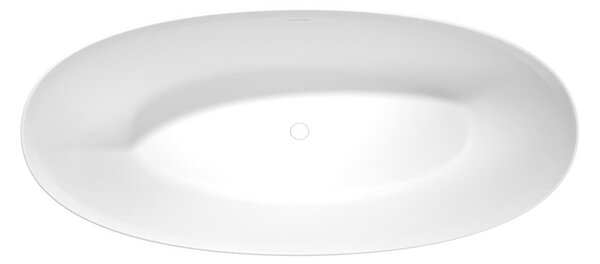 Polysan Polysan, NOYA volně stojící vana 170x76cm, rockstone, bílá mat, 92330