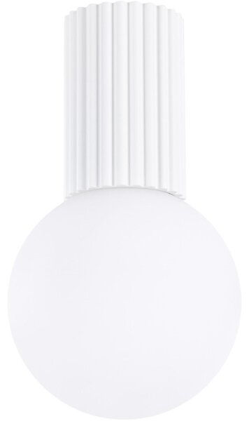 Sollux SL.1708 - Koupelnové stropní svítidlo HALO 1xG9/8W/230V IP44 bílá