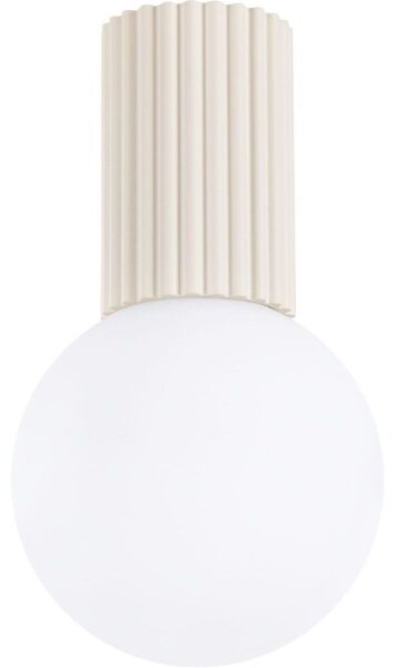 Sollux SL.1718 - Koupelnové stropní svítidlo HALO 1xG9/8W/230V IP44 krémová
