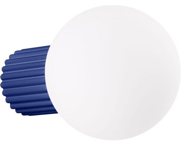 Sollux SL.1737 - Koupelnové nástěnné svítidlo HALO 1xG9/8W/230V IP44 modrá