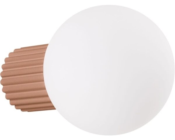 Sollux SL.1732 - Koupelnové nástěnné svítidlo HALO 1xG9/8W/230V IP44 hnědá