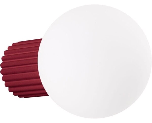 Sollux SL.1747 - Koupelnové nástěnné svítidlo HALO 1xG9/8W/230V IP44 červená