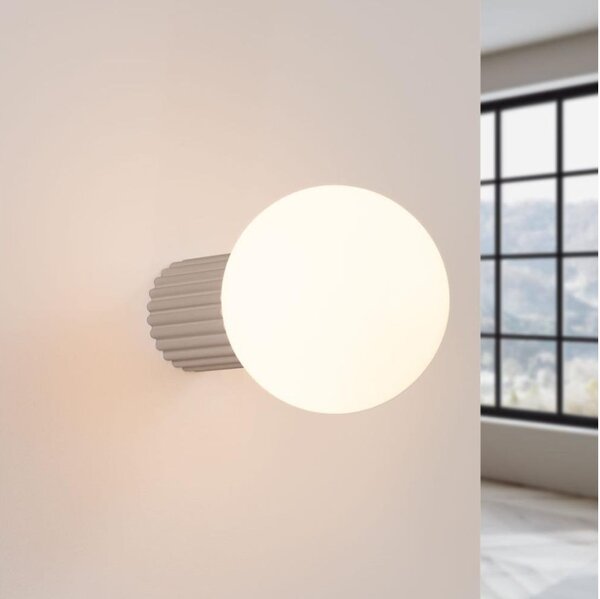 Sollux SL.1742 - Koupelnové nástěnné svítidlo HALO 1xG9/8W/230V IP44 taupe