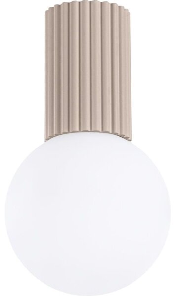 Sollux SL.1743 - Koupelnové stropní svítidlo HALO 1xG9/8W/230V IP44 taupe