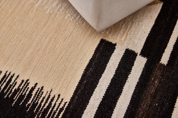 Diamond Carpets India, Ručně vázaný kusový koberec Duskwood DESP P110 Coffee Mix, 120x170, hnědá, ložnice
