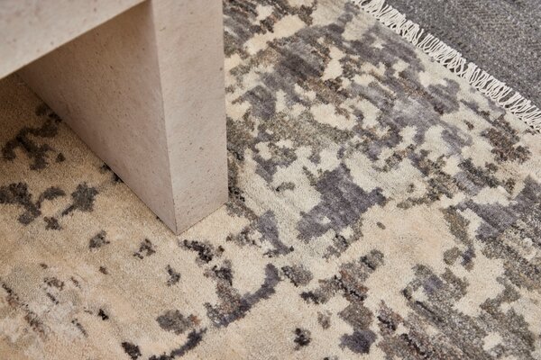 Diamond Carpets India, Ručně vázaný kusový koberec Relic DESP HK21, 80x150, béžová, ložnice