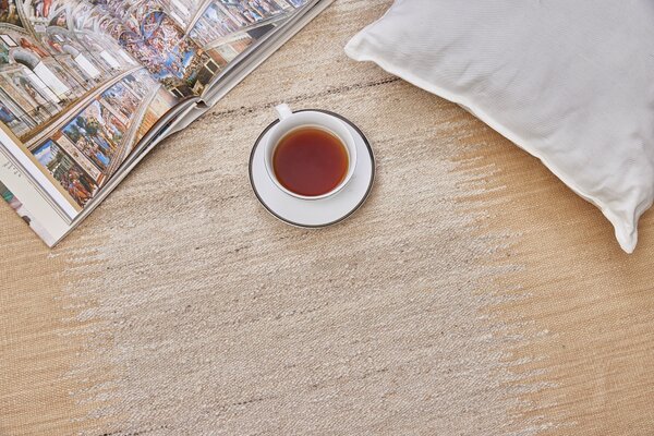 Diamond Carpets India, Ručně vázaný kusový koberec Duskwood DESP P110 Coffee Mix, 120x170, hnědá, ložnice