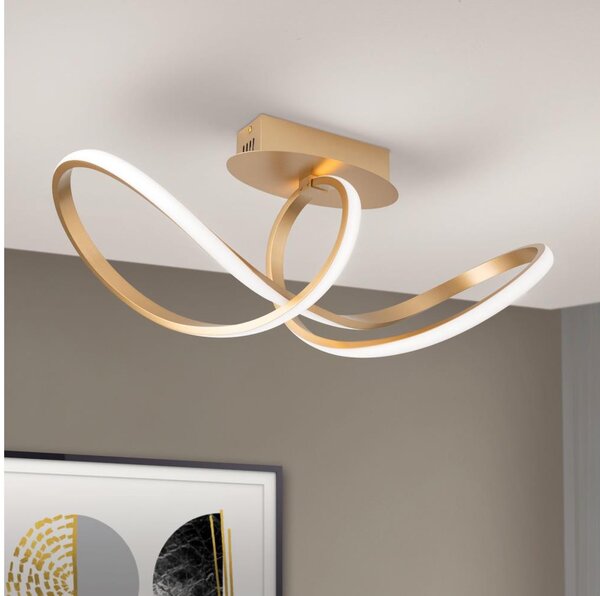 Orion DL 7-694 - LED Stmívatelný přisazený lustr CIRCUS LED/30W/230V zlatá