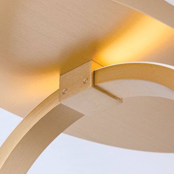 Orion DL 7-694 - LED Stmívatelný přisazený lustr CIRCUS LED/30W/230V zlatá