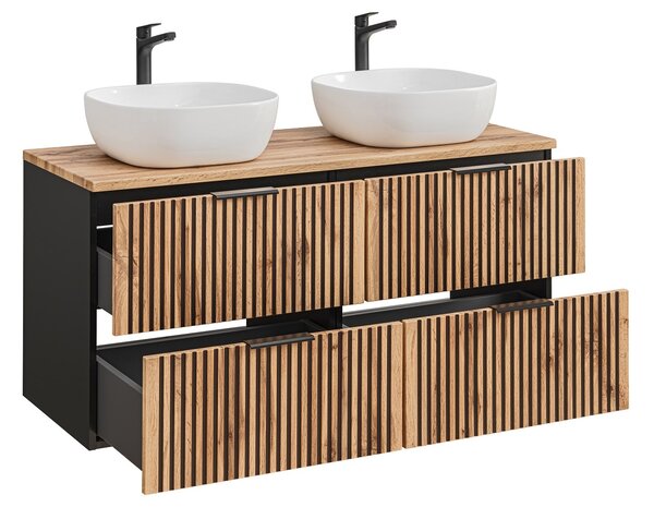 Koupelnová skříňka s umyvadlem a deskou XILO DU120/1 | 120 cm