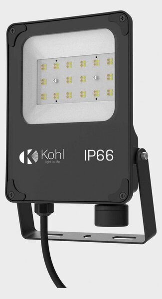 KHL K60011.02.SR.BK-BK.120.ST.8.01 STORM PRO K-SELECT reflektor černá 30 W nestmívatelné - KOHL-Lighting