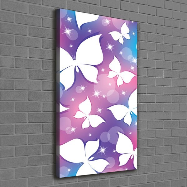 Vertikální Moderní fotoobraz canvas na rámu Motýli ocv-82993936