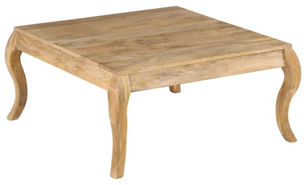 Konferenční stolek 80 x 80 x 40 cm masivní mangovníkové dřevo 247111