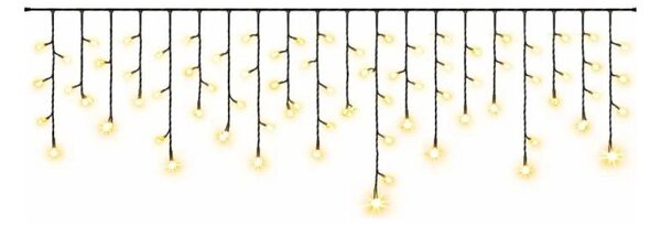 Vánoční sada pro hotely Resort Flash, strom 6–8 m Flash, 12× krápníky 3 m Flash, 3D LED jelen a laň 150 cm, teplá bílá s Flash