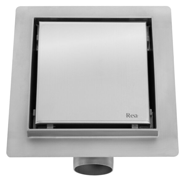 Odtokový žlab REA NEO 120x120 Nickel Brush