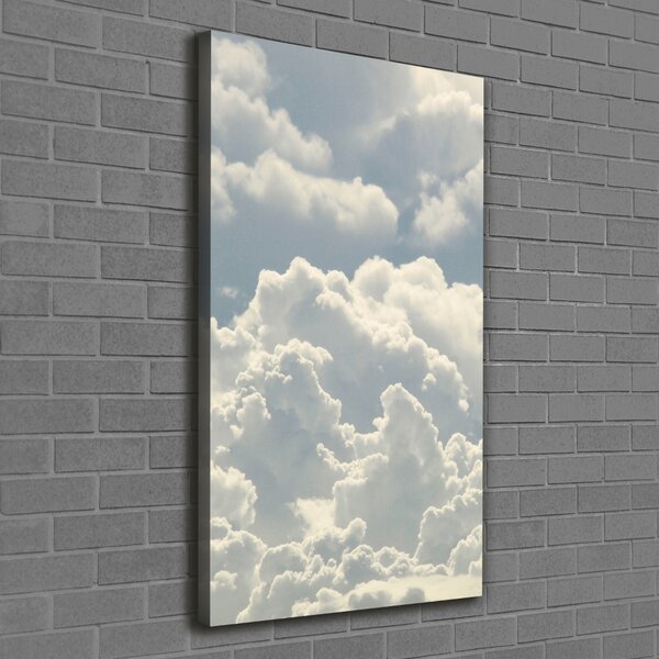 Vertikální Moderní fotoobraz canvas na rámu Mraky ocv-83322536
