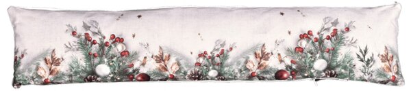 Forbyt Vánoční svítící dekorace okenní polštář Cesmína CYH6024GC 20x85 cm
