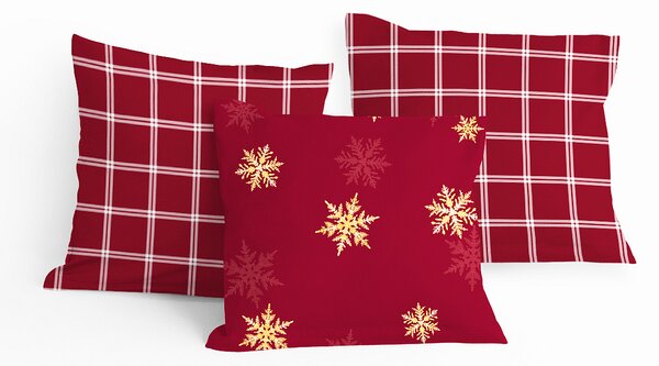 Povlečení Vánoční romance Flanel premium povlak 40/40