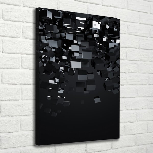 Vertikální Foto-obraz canvas na rámu Abstrakce 3D ocv-83671521