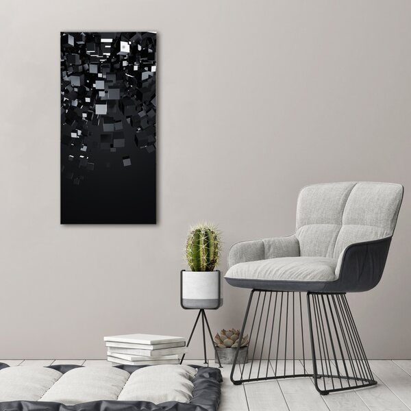 Vertikální Foto-obraz canvas na rámu Abstrakce 3D ocv-83671521