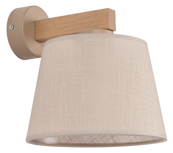 Brilagi - Nástěnná lampa LATTE SABIA 1xE27/15W/230V borovice/béžová