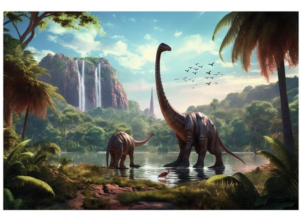 Tapeta neodhalená země dinosaurů