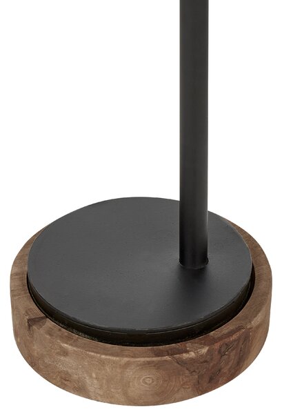 Stolní lampa KOLAR Mangové dřevo Tmavě hnědá