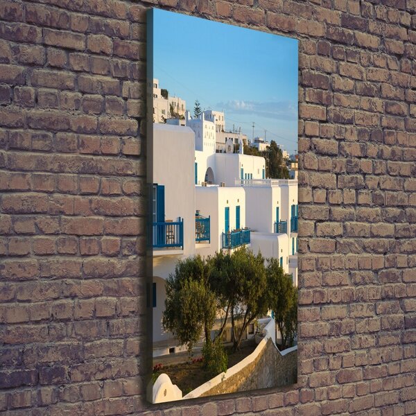 Vertikální Foto obraz na plátně Mykonos Řecko ocv-84844001