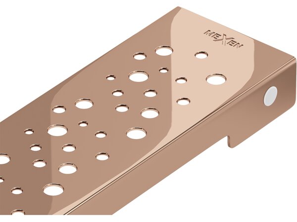 Mexen Flat M12 krytka žlabu 60 cm. różowe złoto - 1621060