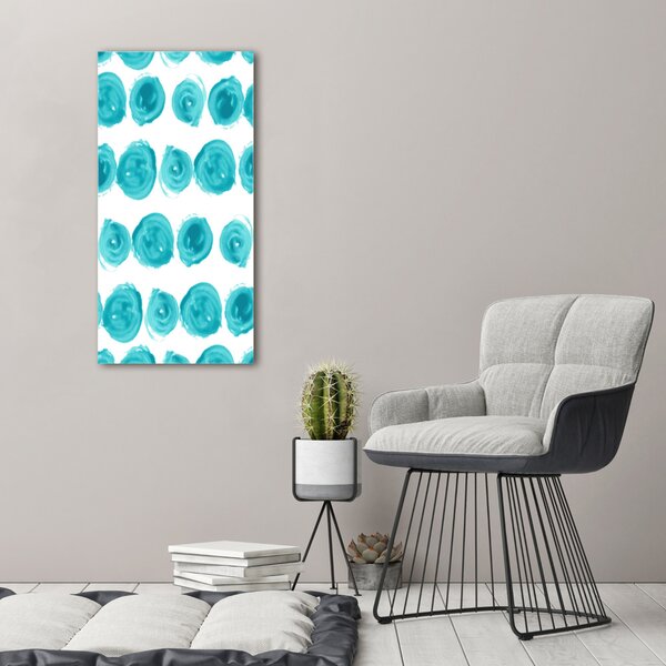 Vertikální Moderní fotoobraz canvas na rámu Kapky ocv-85583866