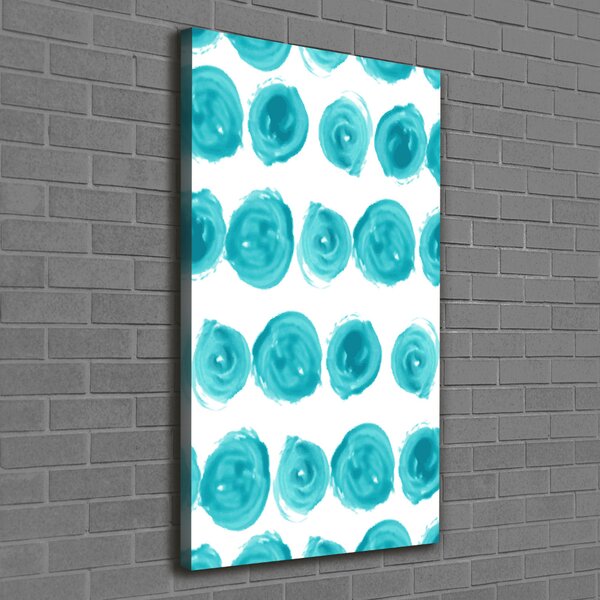 Vertikální Moderní fotoobraz canvas na rámu Kapky ocv-85583866