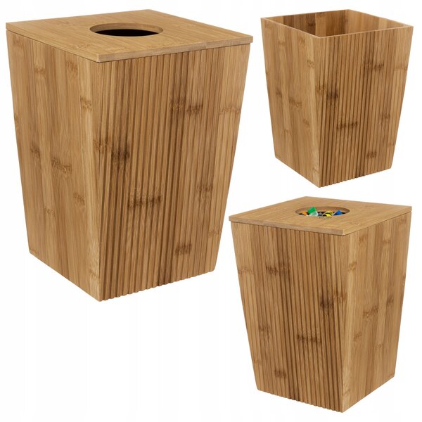 Odpadkový koš 5five Simply Smart Terre 6 l bambusový