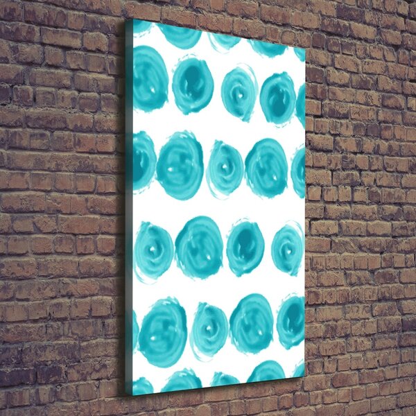 Vertikální Moderní fotoobraz canvas na rámu Kapky ocv-85583866