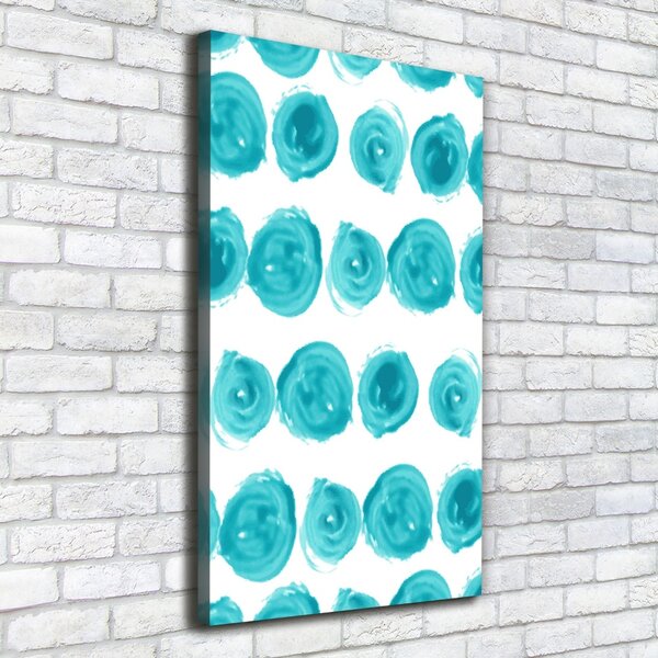 Vertikální Moderní fotoobraz canvas na rámu Kapky ocv-85583866