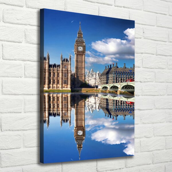 Vertikální Foto obraz na plátně Big Ben Londýn ocv-85644898
