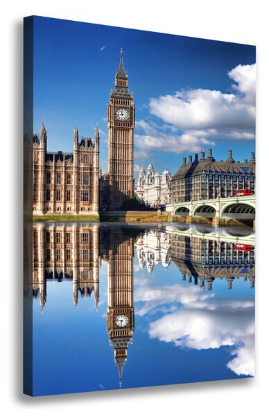 Vertikální Foto obraz na plátně Big Ben Londýn ocv-85644898