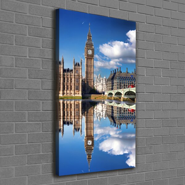 Vertikální Foto obraz na plátně Big Ben Londýn ocv-85644898