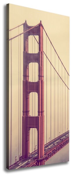 Vertikální Foto obraz na plátně Most San Francisco ocv-85695619