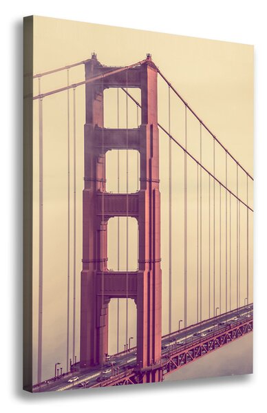 Vertikální Foto obraz na plátně Most San Francisco ocv-85695619