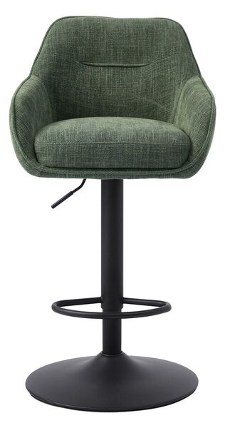 Zelené barové židle v sadě 2 ks (výška sedáku 69 cm) Avola – Unique Furniture