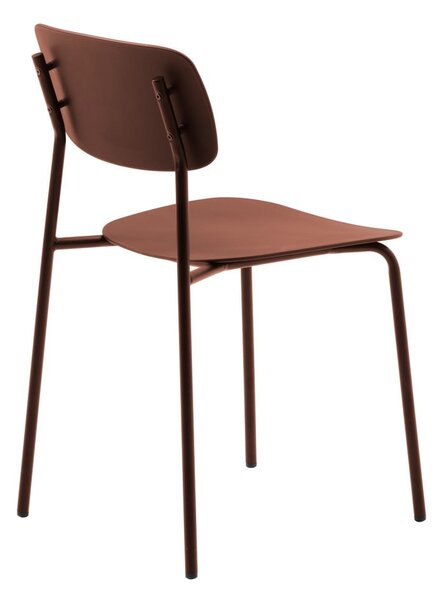 Jídelní židle v sadě v terakotové barvě 2 ks Kirkland – Unique Furniture