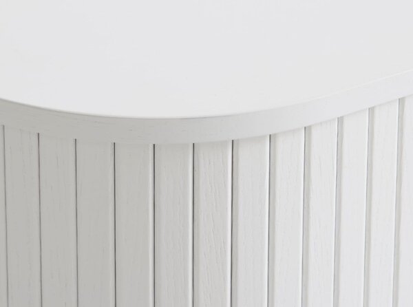 Bílý TV stolek 120x56x40 cm Nola – Unique Furniture