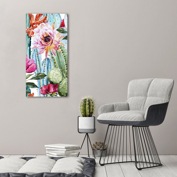 Vertikální Moderní obraz canvas na rámu Kaktusy ocv-86911786