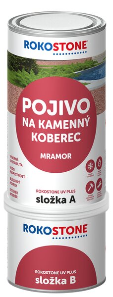 POJIVO pro kamenný koberec ROKOSTONE® UV PLUS set 1,25 kg