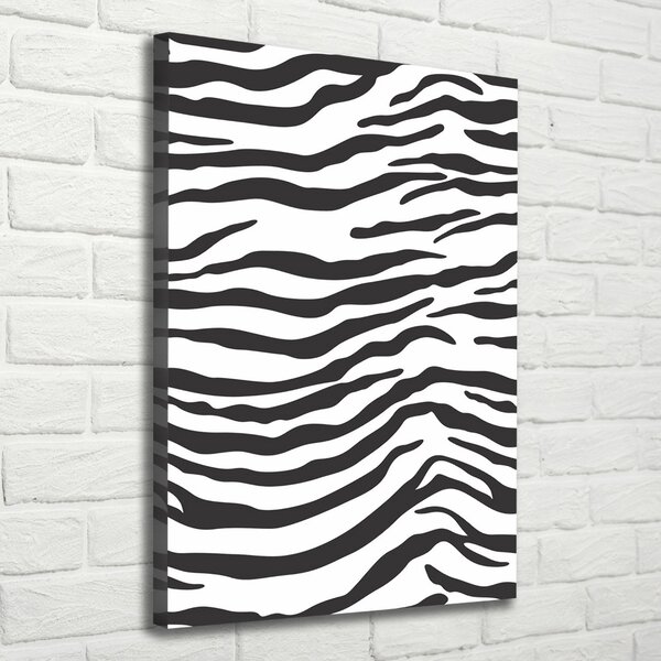 Vertikální Vertikální Foto obraz na plátně do obýváku Zebra pozadí ocv-87477290
