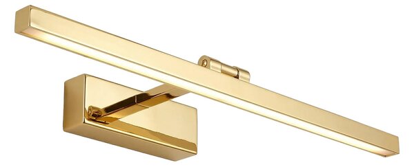 Toolight Koupelnové nástěnné LED osvětlení APP1861-1W 60 cm zlatá